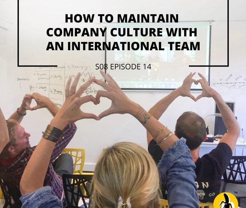 How to maintain company culture with an international team while incorporating mentoring.