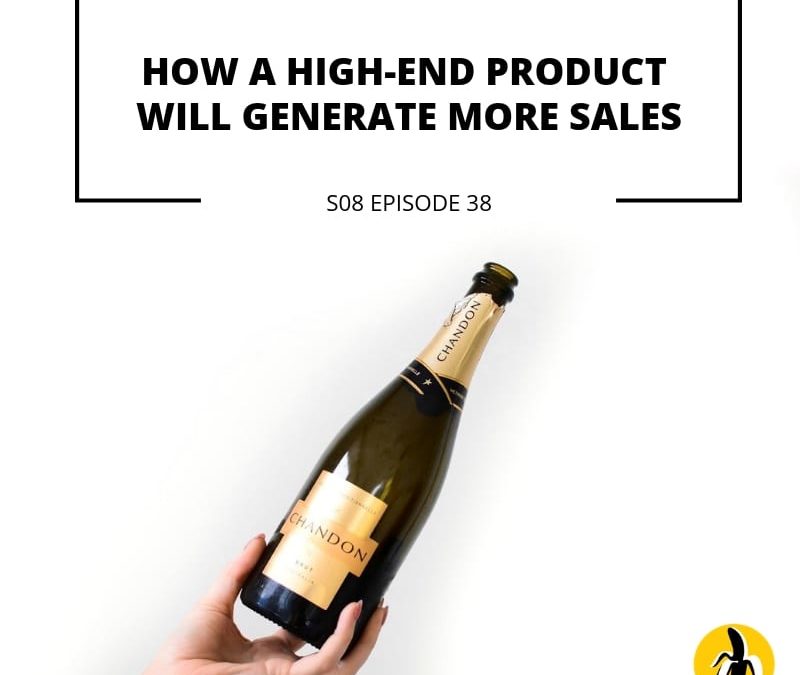 How a high end product will generate more sales through small business marketing mentoring.