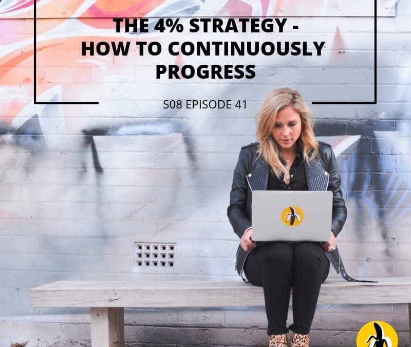 The 4% strategy to continuously progress through a marketing workshop.