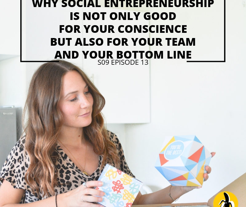 Why social entrepreneurship is not only good for your small business marketing efforts but also for your bottom line.