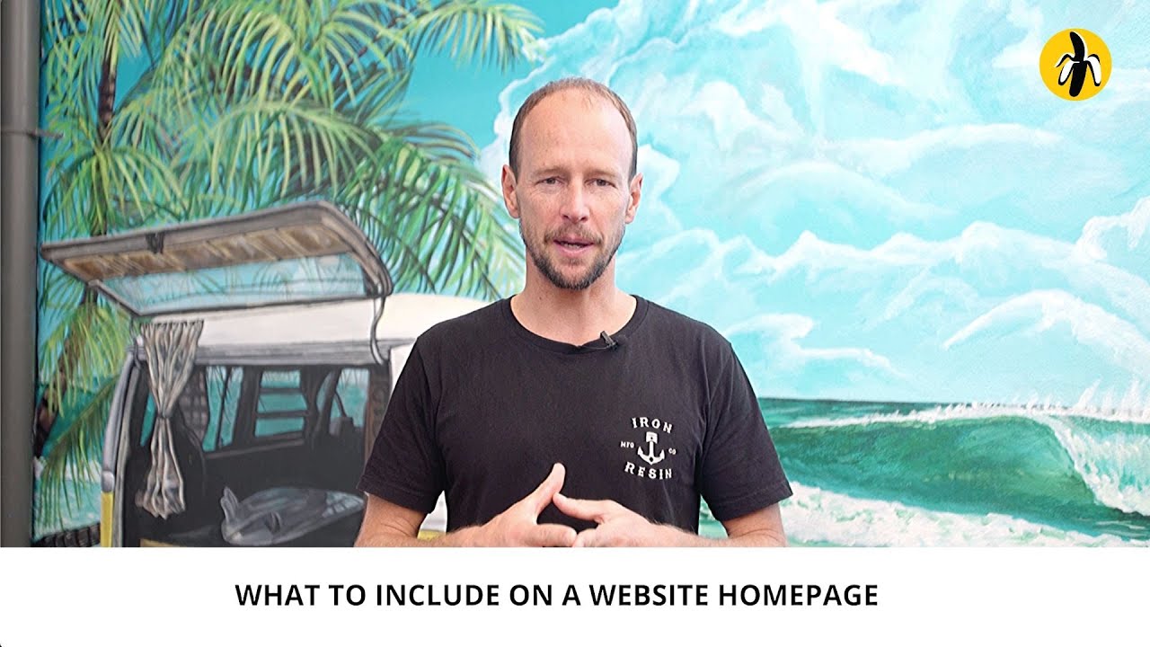 How to create an effective website homepage for small business marketing.