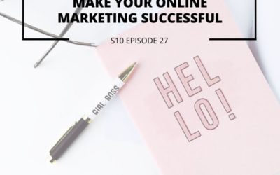 S10 EPISODE 27: The Leaky Bucket: How to make your online marketing successful