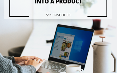 S11 EPISODE 3: Turn Your Knowledge Into a Product