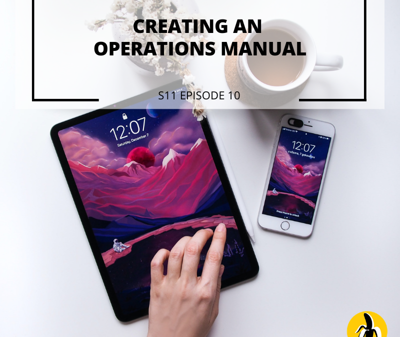 Creating a marketing workshop operations manual.
