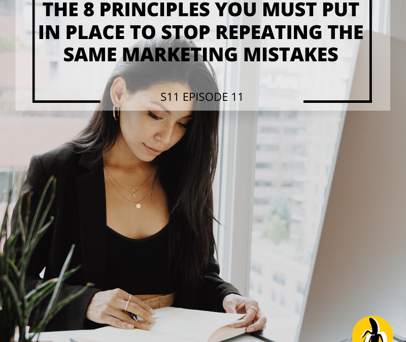 S11 EPISODE 11: The 8 Principles You Must Put in Place to Stop Repeating the Same Marketing Mistakes