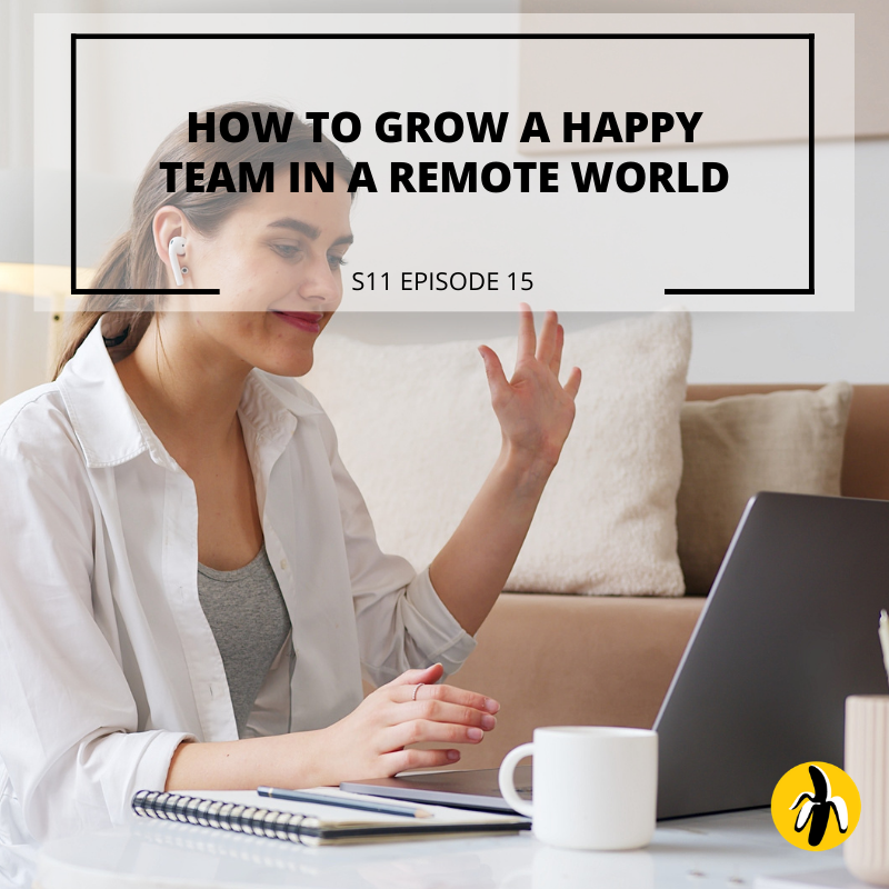 How to grow a happy team in a remote world with a marketing plan.
