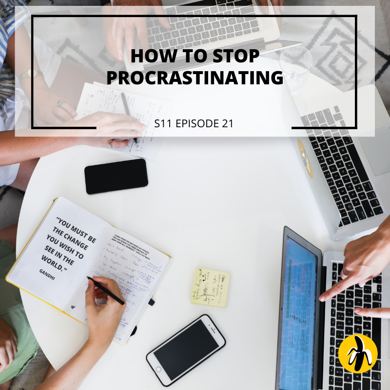 How to stop procrastinating and create a marketing plan.