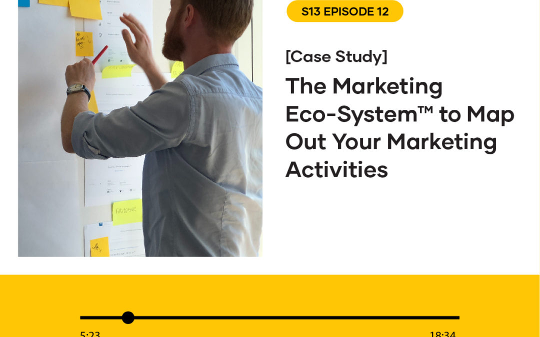 S13 EPISODE 12: [CASE STUDY] THE MARKETING ECO-SYSTEM™ TO MAP OUT YOUR MARKETING ACTIVITIES