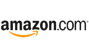 White background showcasing Amazon com logo.