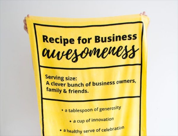 Get ready to transform your small business marketing with our A Cuppa Genius towel. Attend our exclusive marketing workshop and leave with a comprehensive marketing plan that will supercharge your business growth