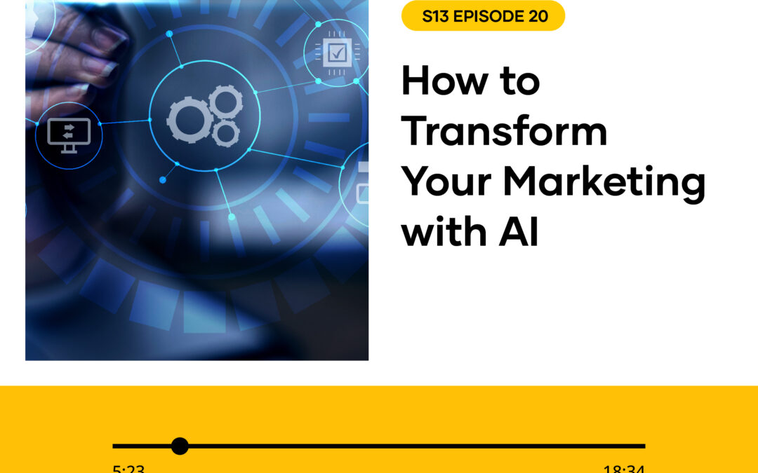 S13 EPISODE 20:  How to Transform Your Marketing with AI