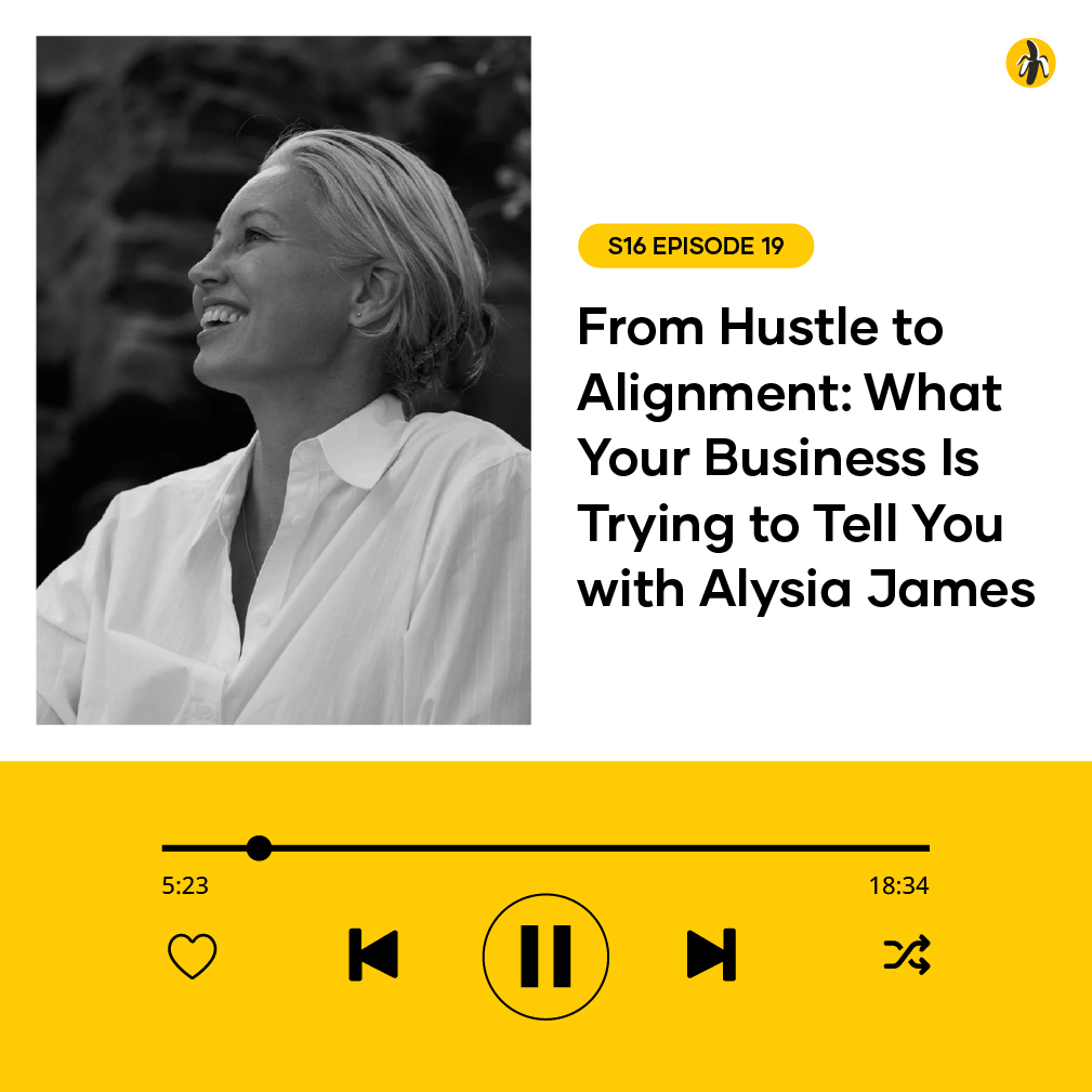 S16 EPISODE 19: From Hustle to Alignment: What Your Business Is Trying to Tell You with Alysia James